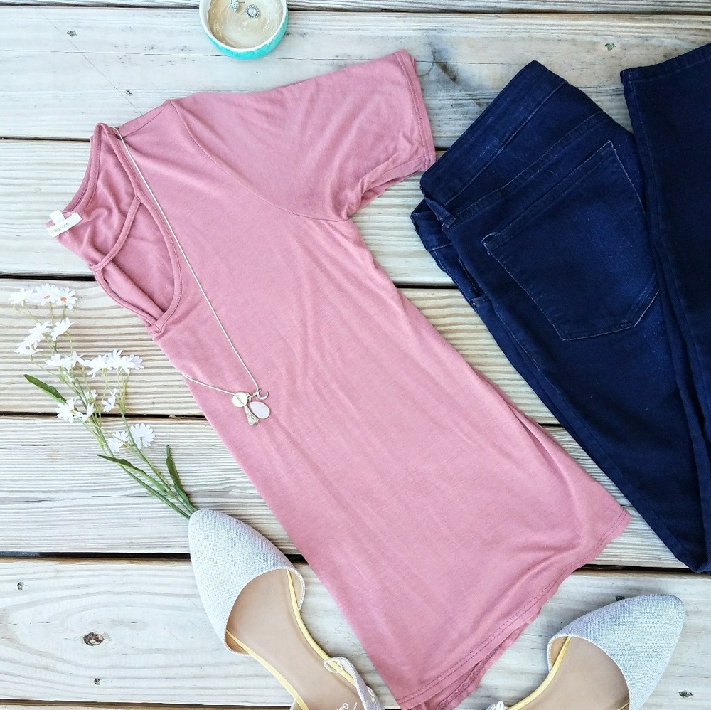 Pink Cut Out Shirt | Maurices